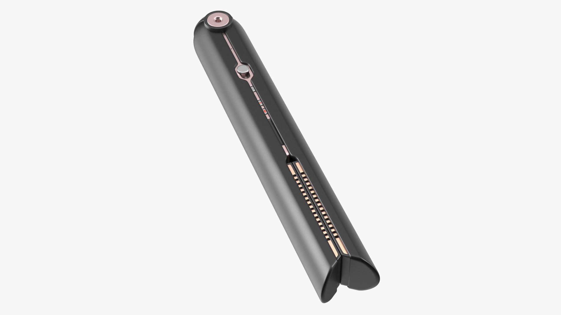 3D model Wireless Hair Straightener Black Closed State