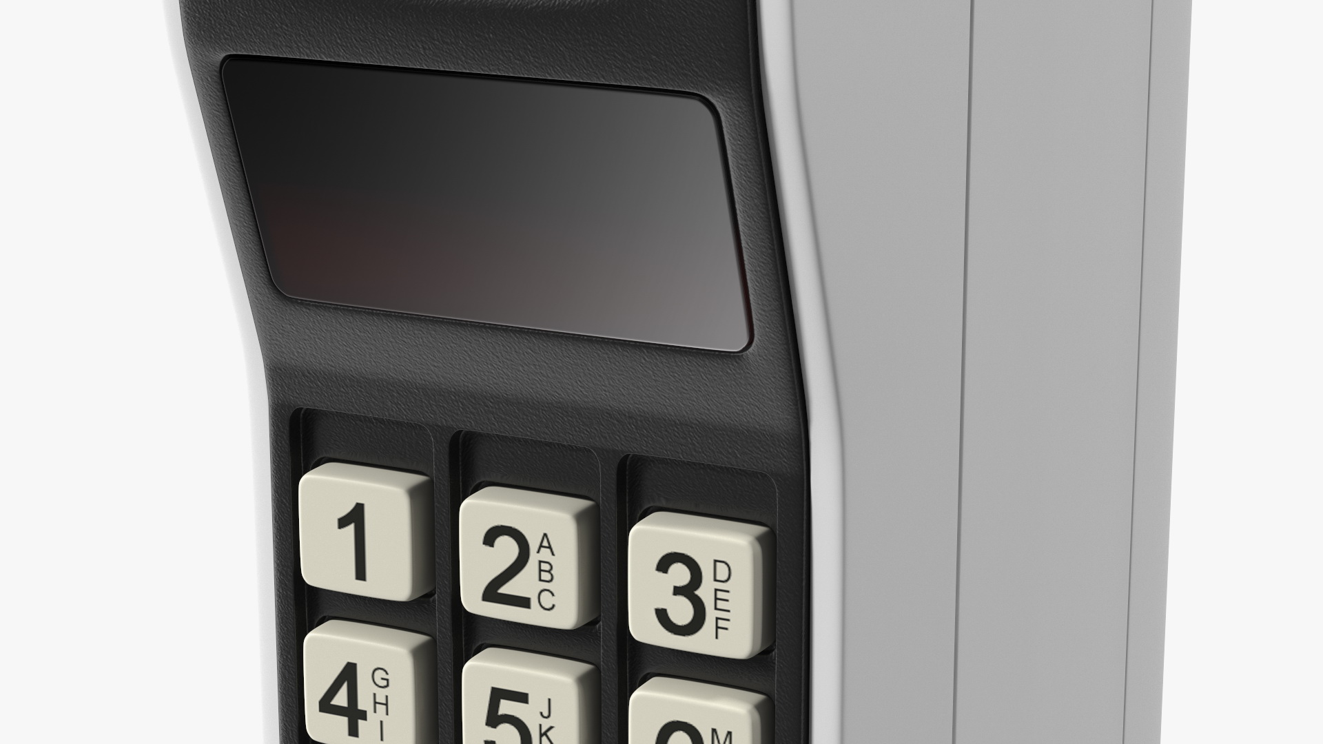 3D Motorola DynaTAC 8000X Vintage Mobile Phone model