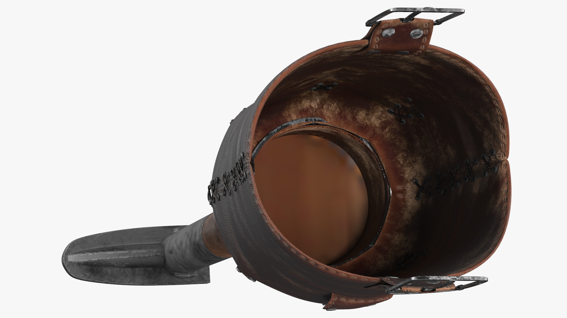 Vintage Pirate Prosthetic Leg 3D model