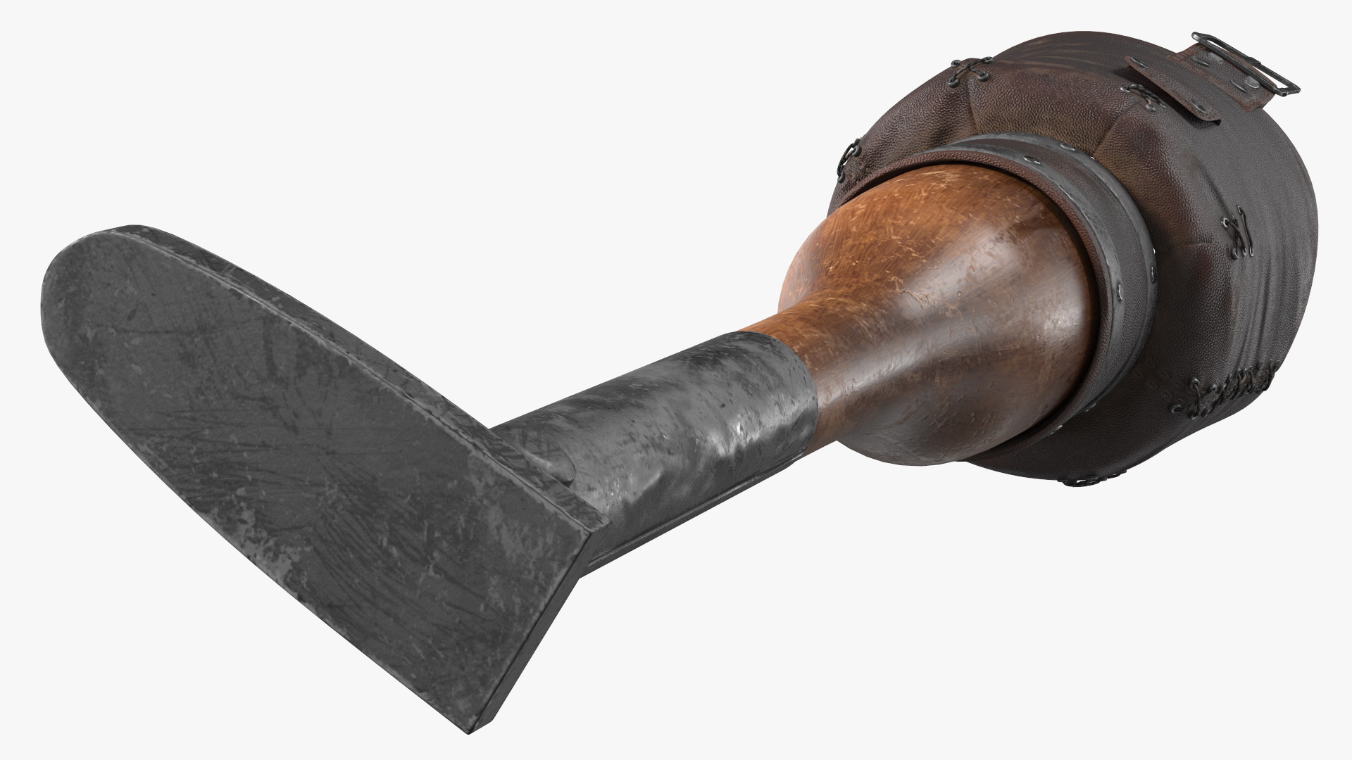 Vintage Pirate Prosthetic Leg 3D model