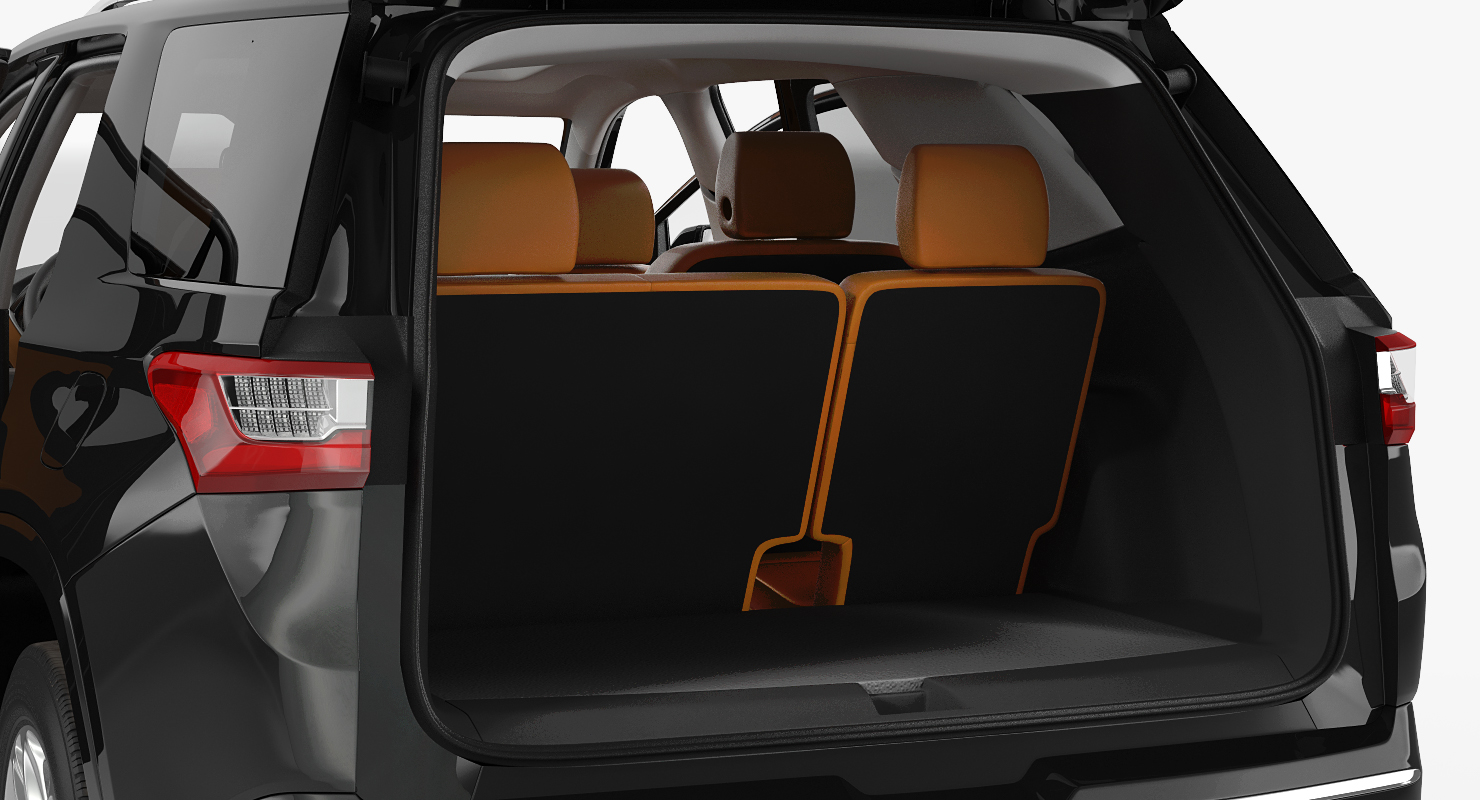 3D Chevrolet Traverse SUV 2018 Simple Interior model