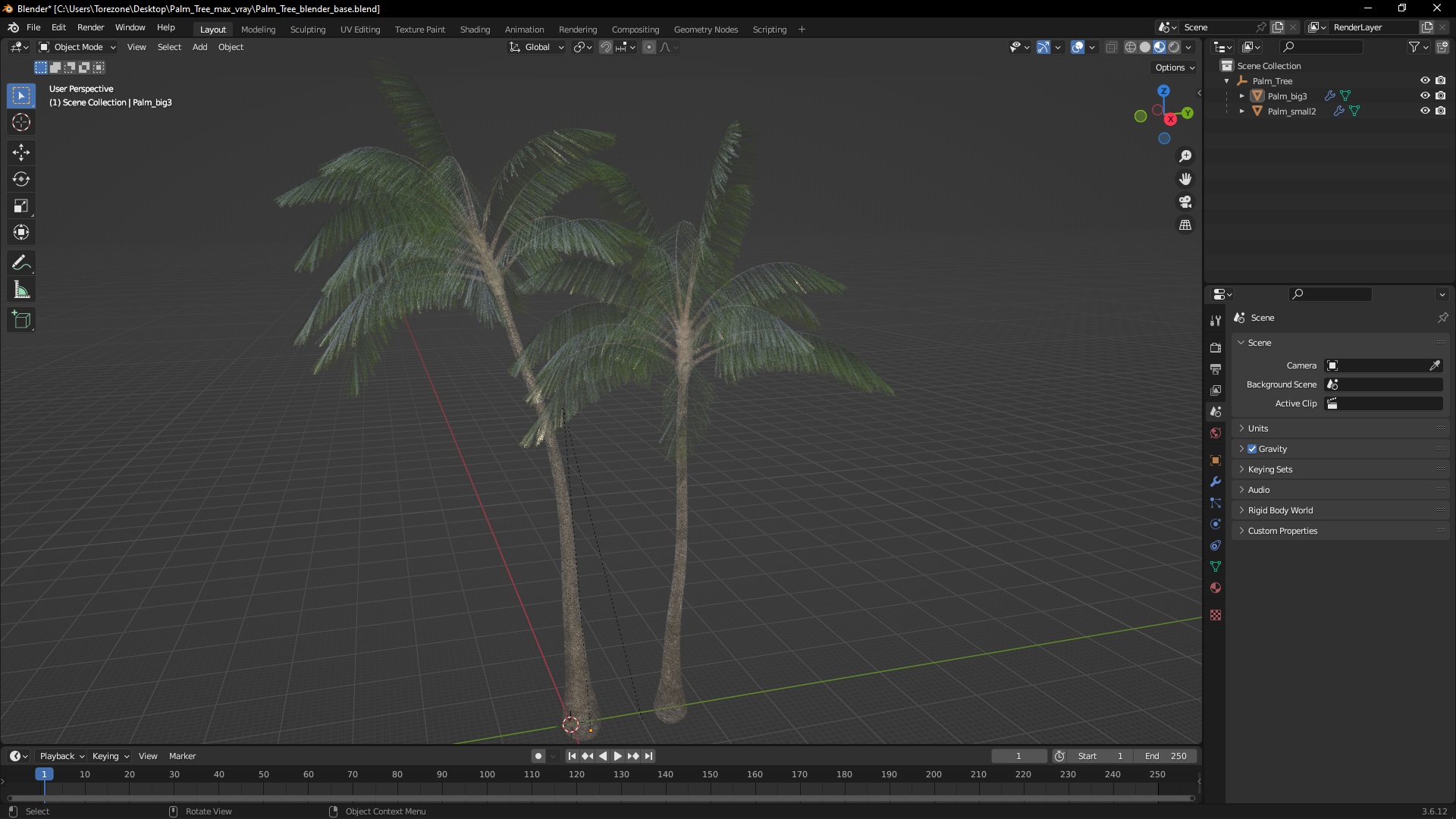 Palm Tree 3D model