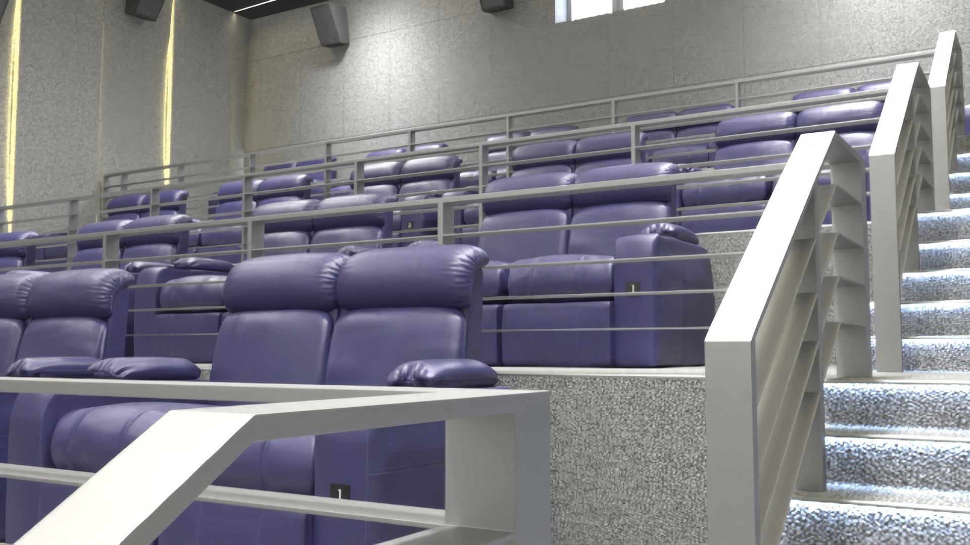 3D Small Cinema Interior