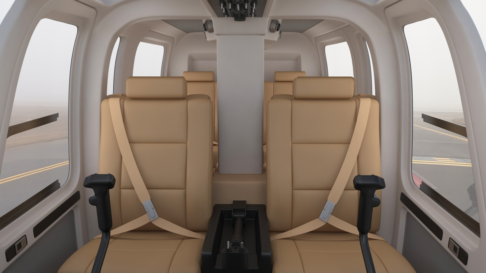 3D model Bell 407 GX Utility Helicopter