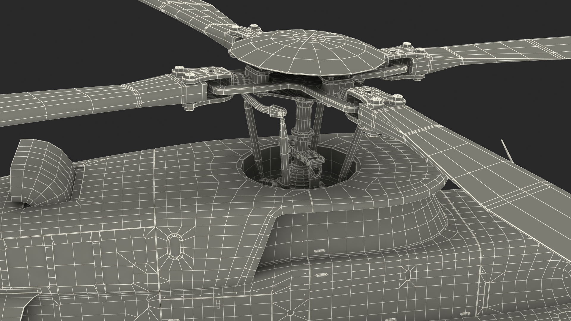 3D model Bell 407 GX Utility Helicopter