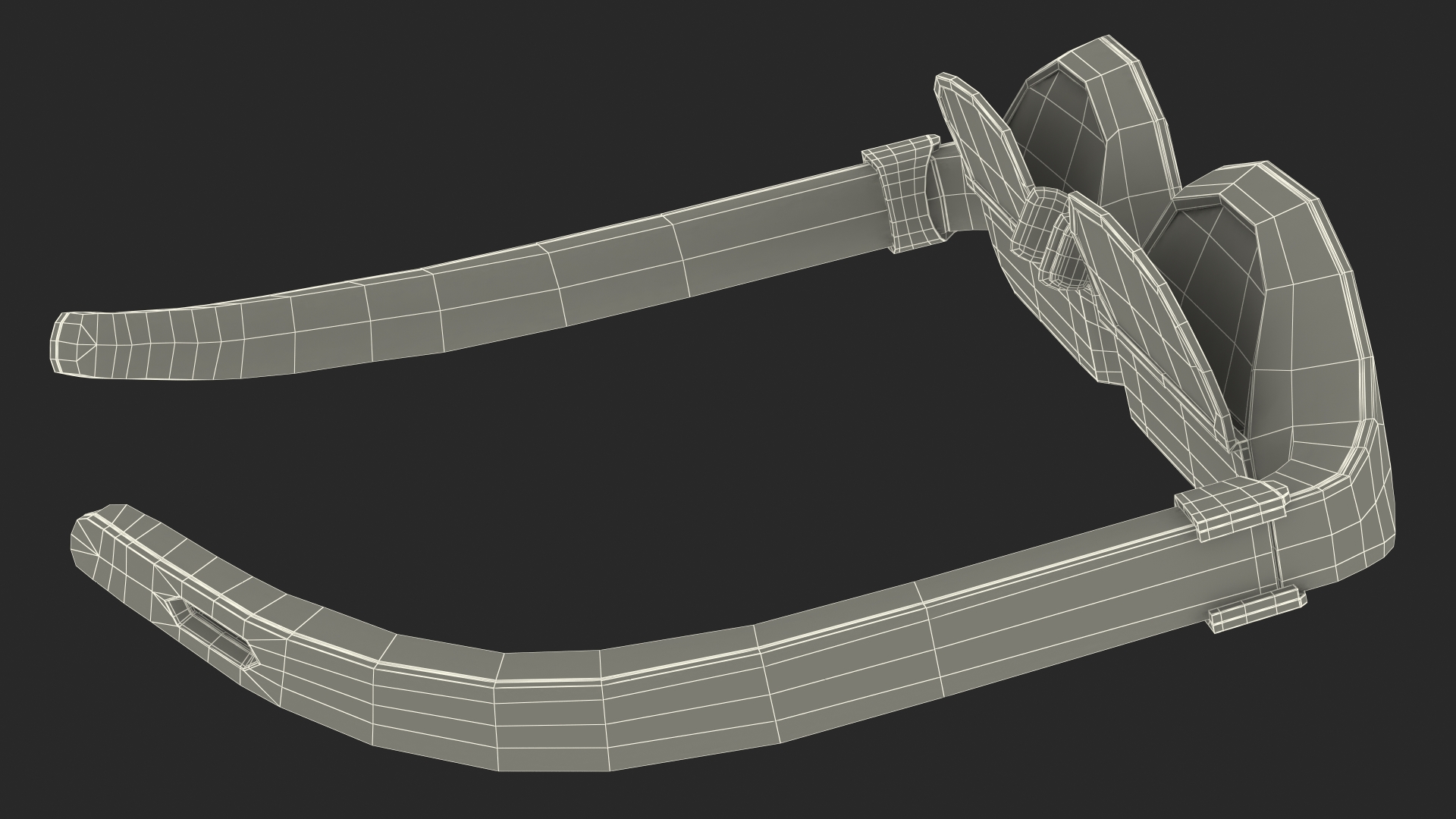 AR Spacetop Glasses 3D model