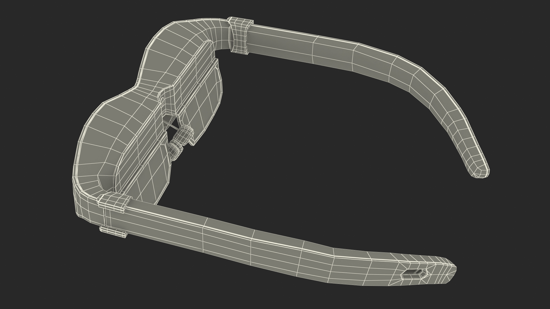 AR Spacetop Glasses 3D model