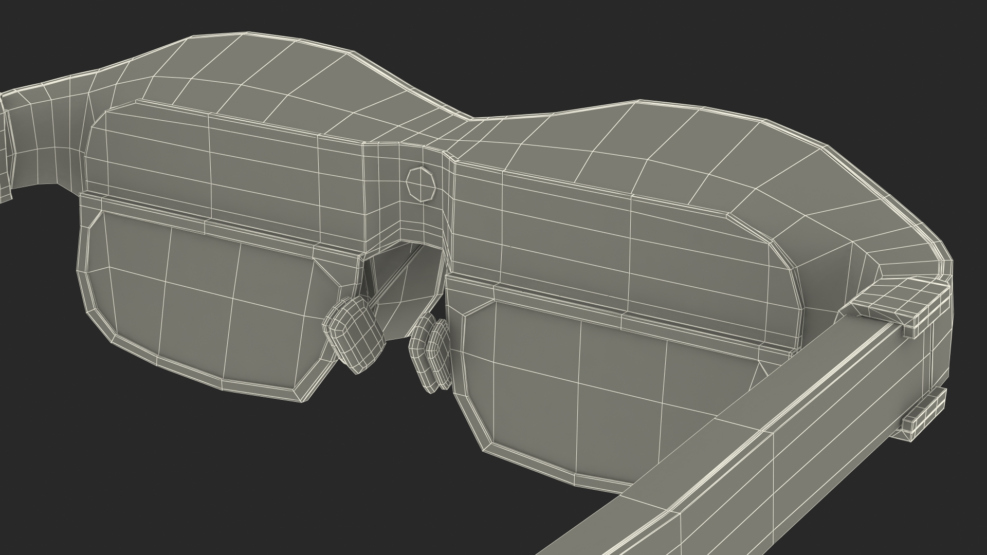 AR Spacetop Glasses 3D model