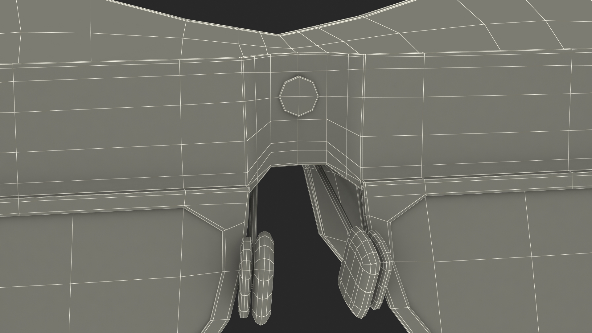 AR Spacetop Glasses 3D model