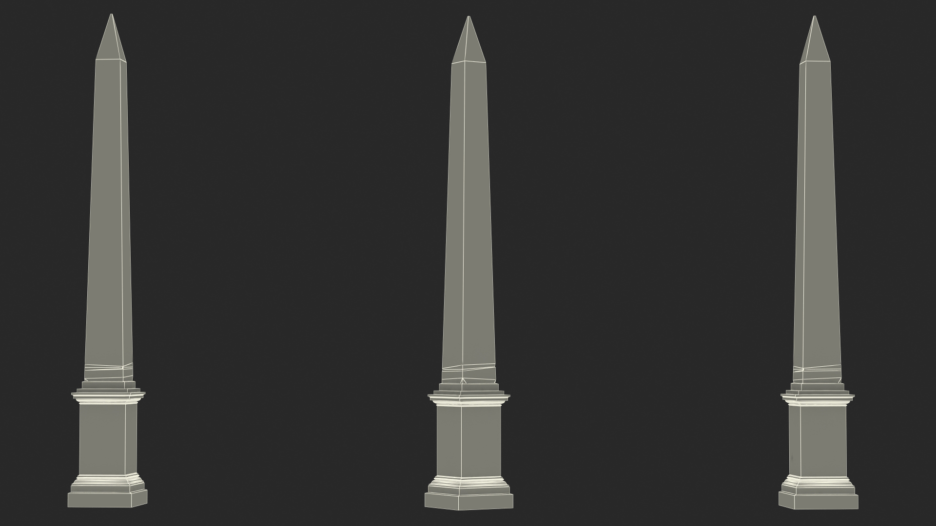 Egyptian Obelisks 3D