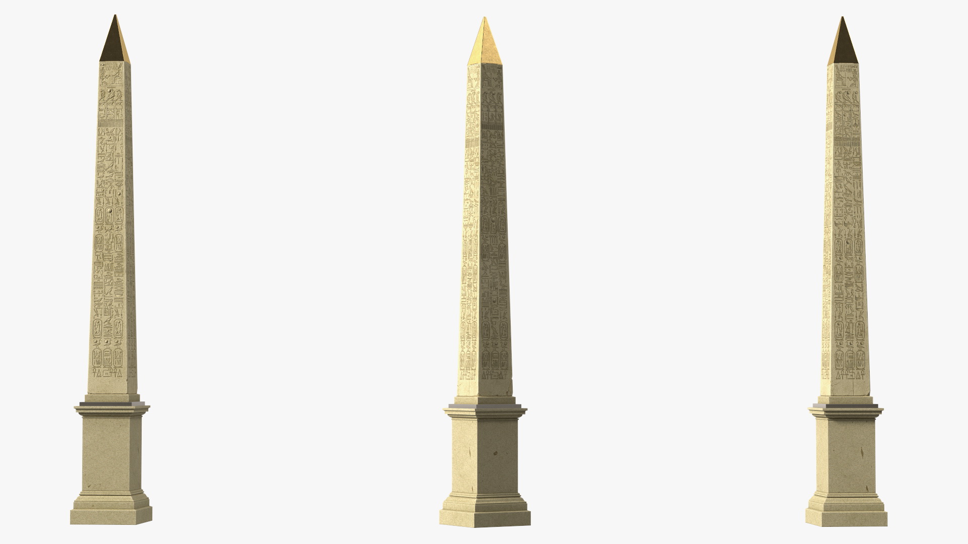 Egyptian Obelisks 3D