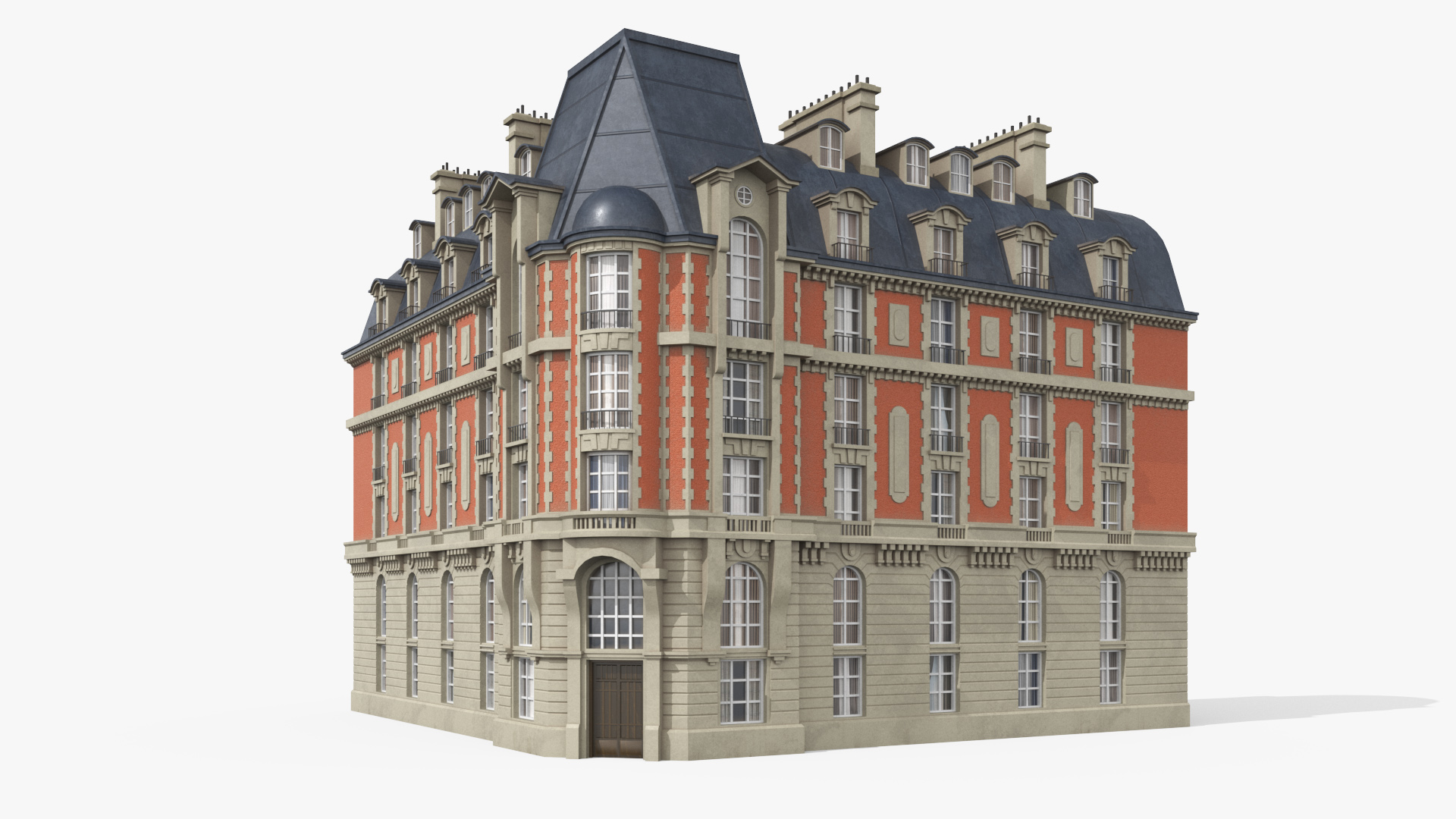 French Renaissance Building 3D