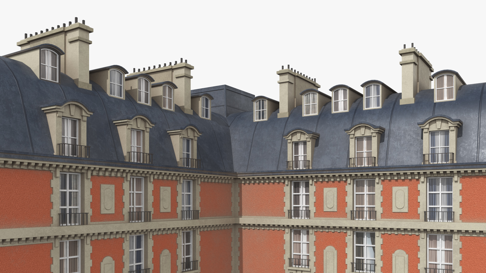 French Renaissance Building 3D