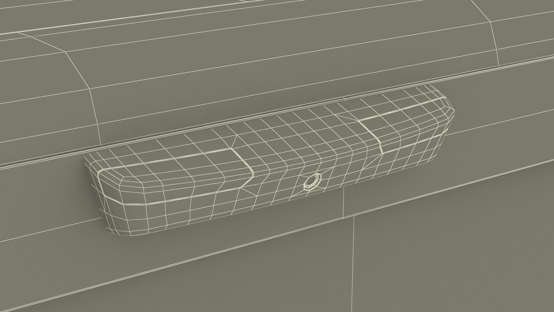3D Urban Delivery Truck Rigged for Cinema 4D