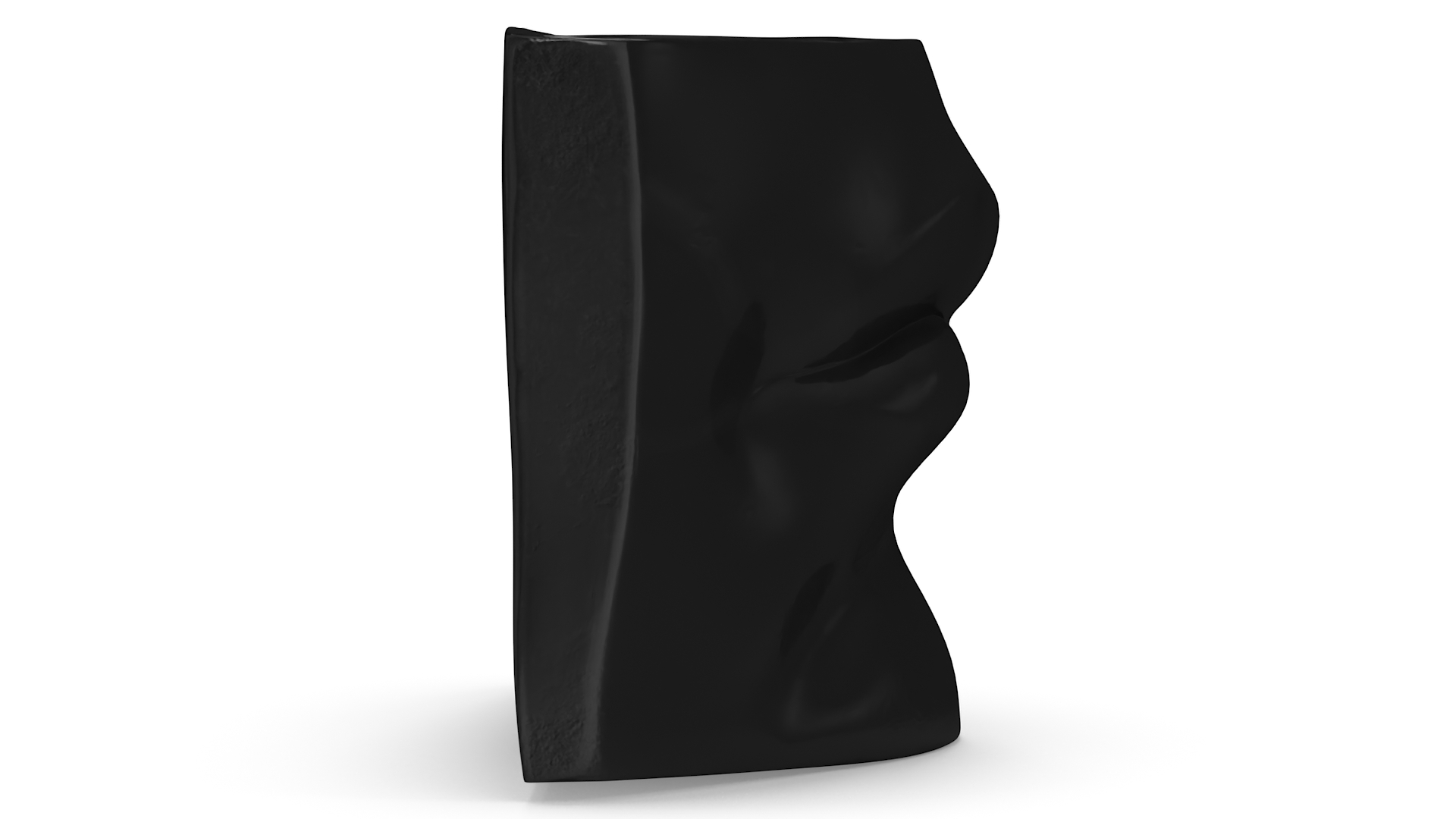 3D model Michelangelo David lips decor Black
