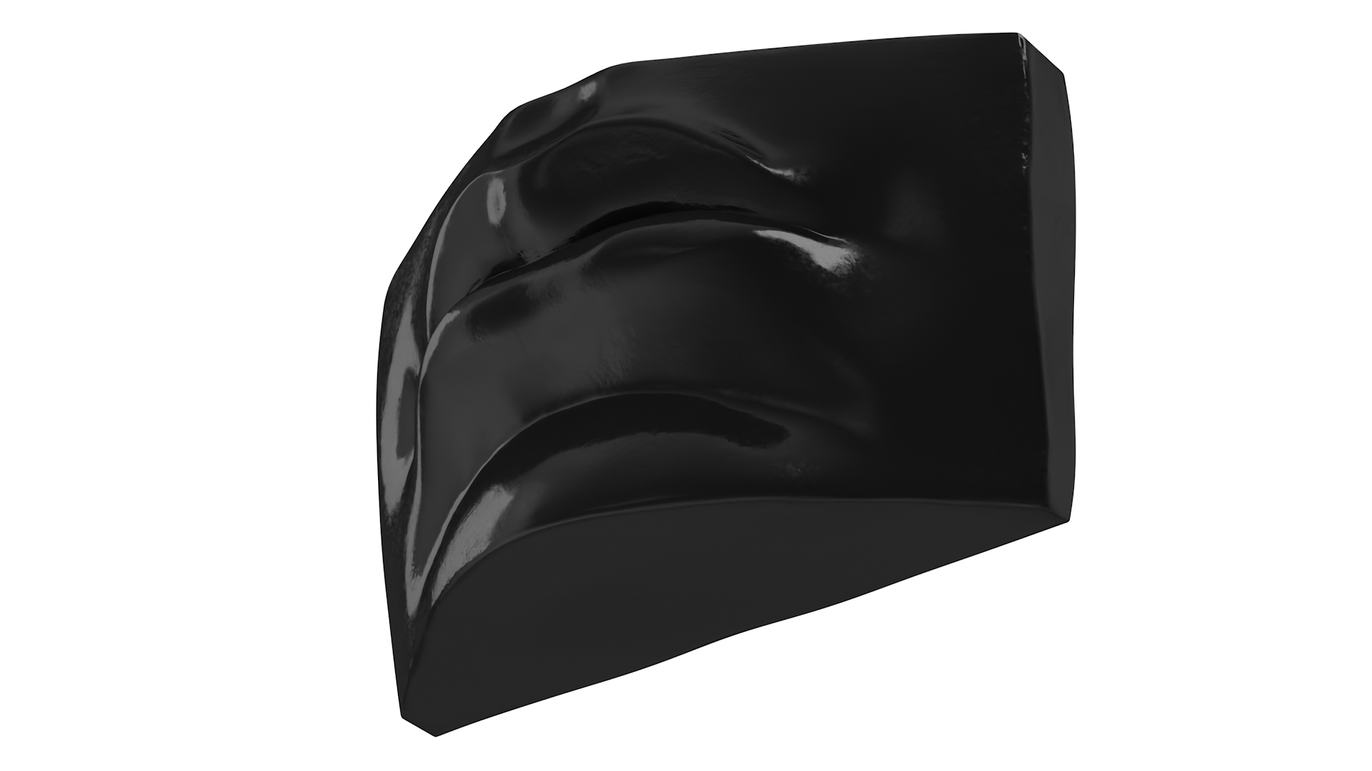 3D model Michelangelo David lips decor Black