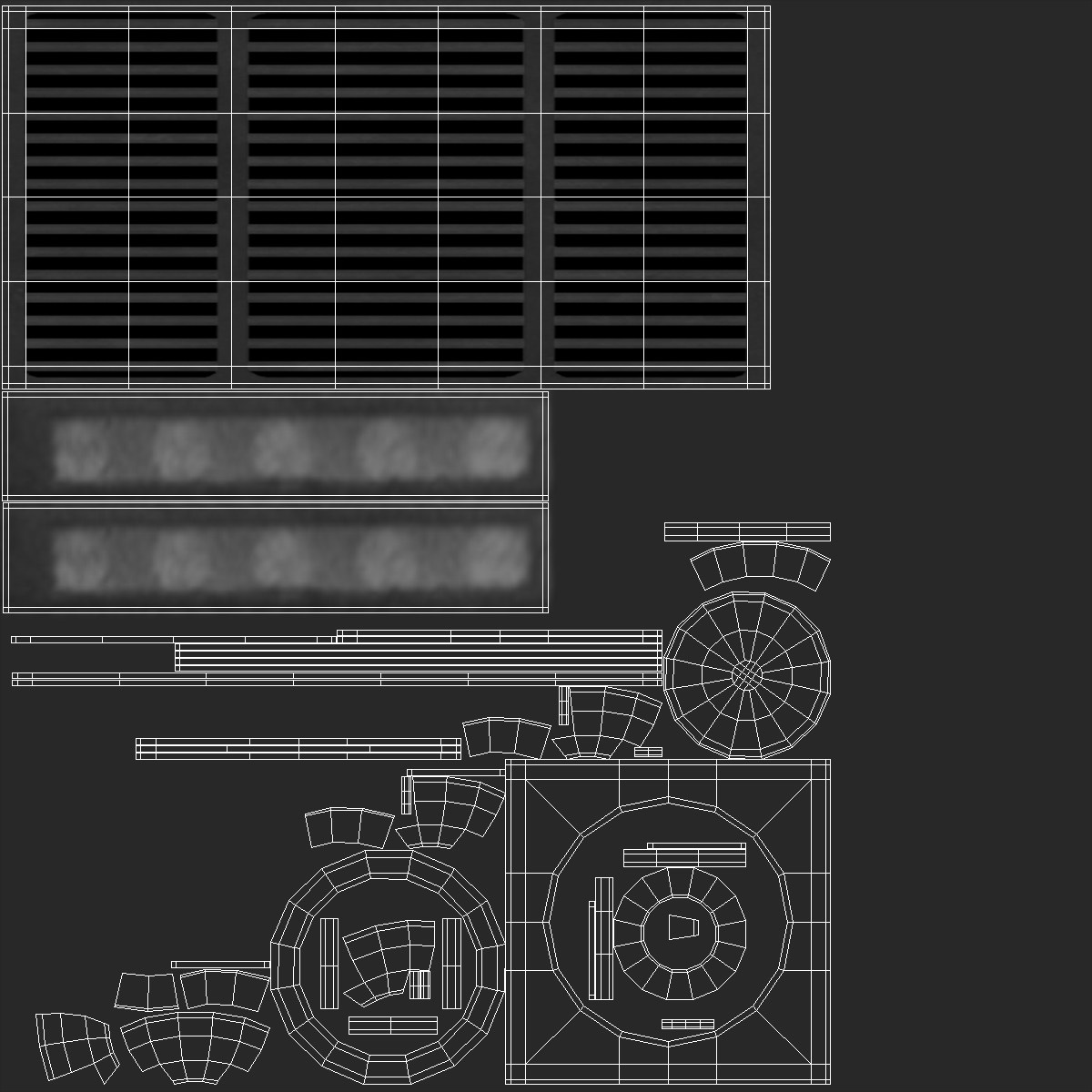 3D Glass Pyramid model