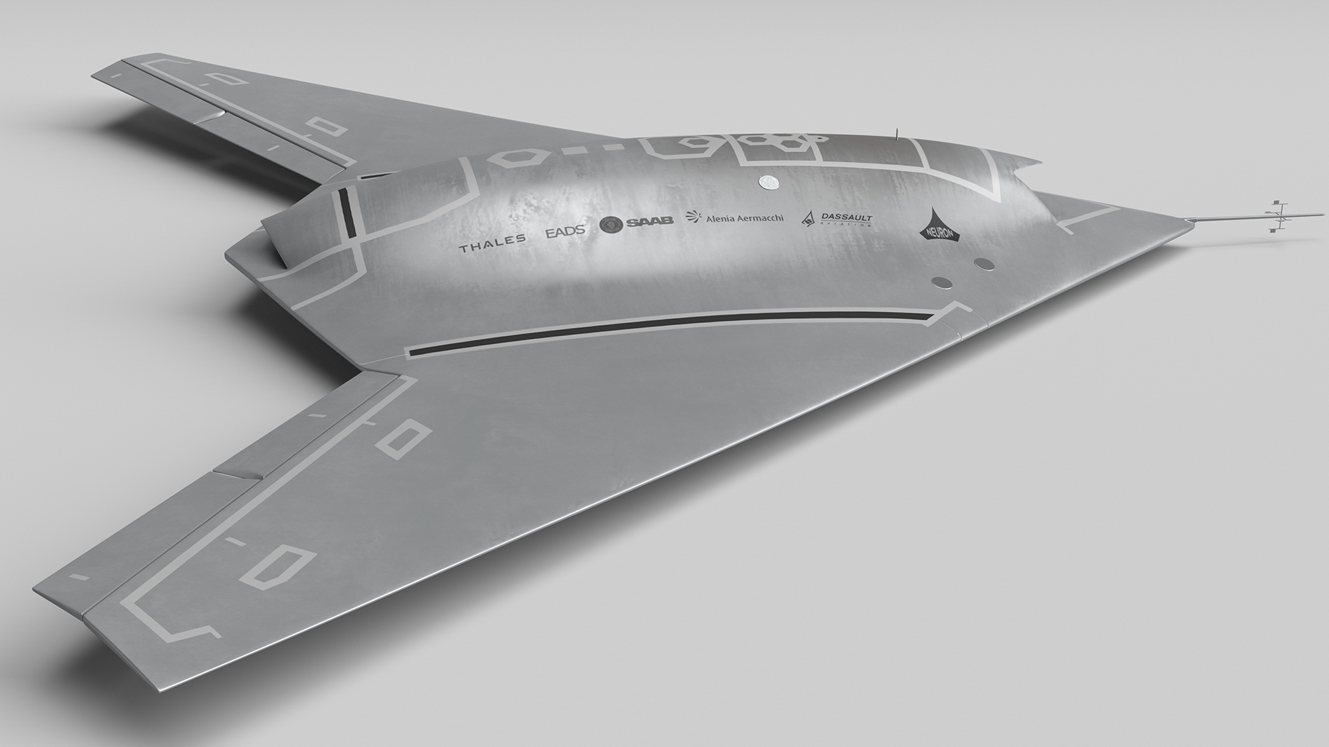 Dassault nEUROn UCAV Flight 3D
