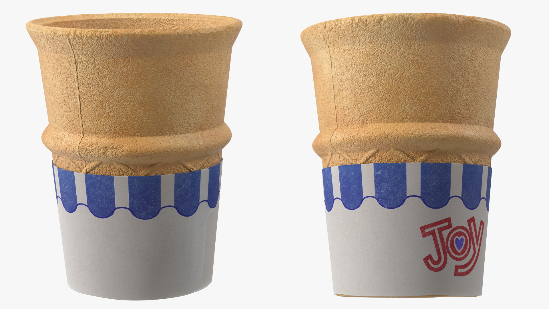 3D model JOY Kids Flat Bottom Cake Cone