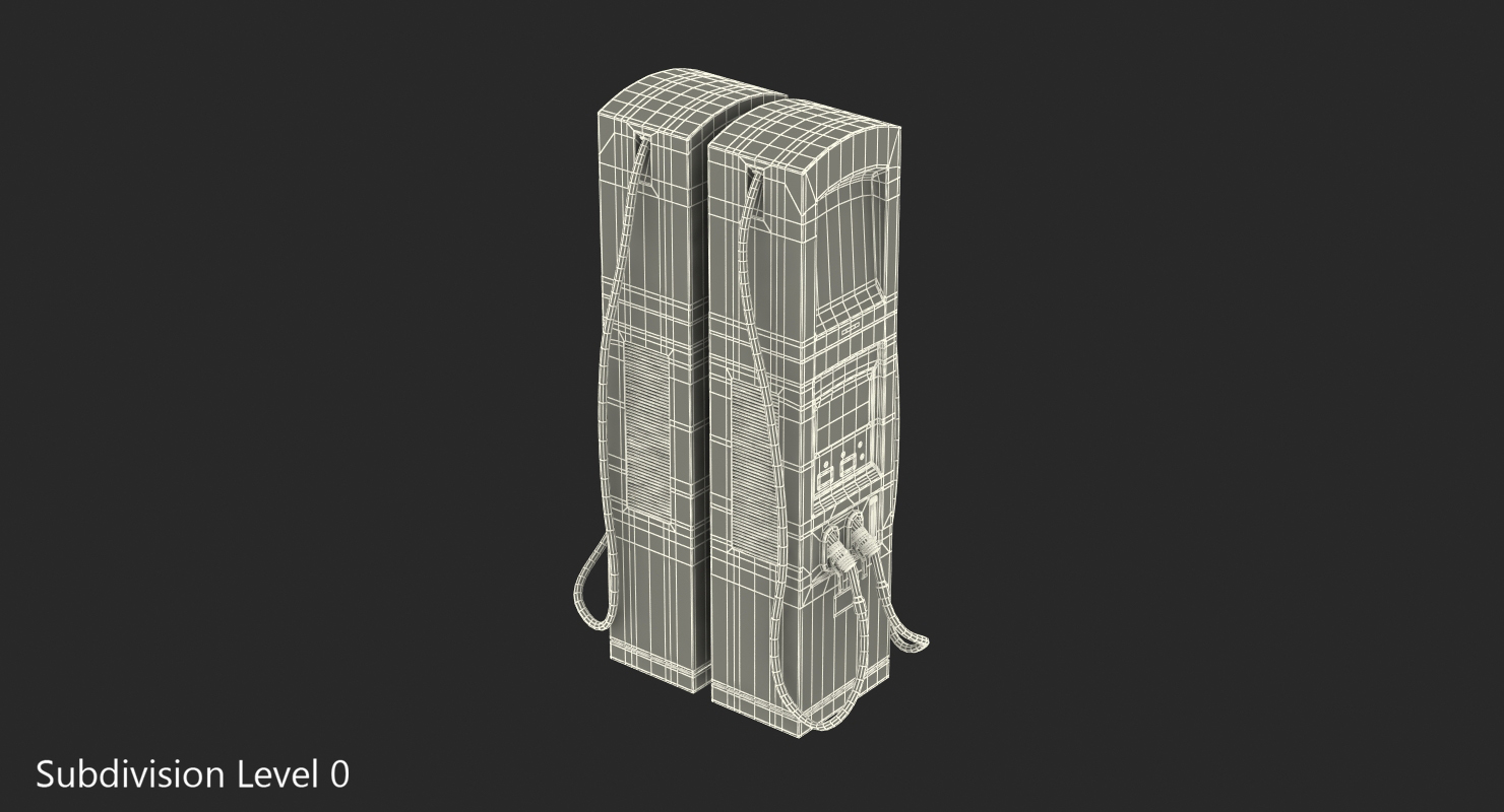 EV Charging Station 3D model