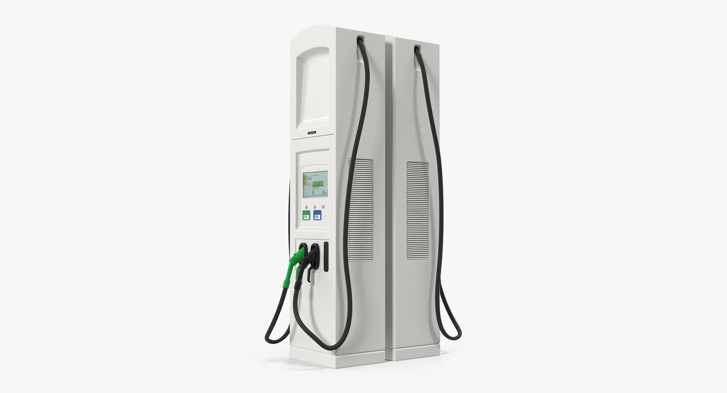 EV Charging Station 3D model