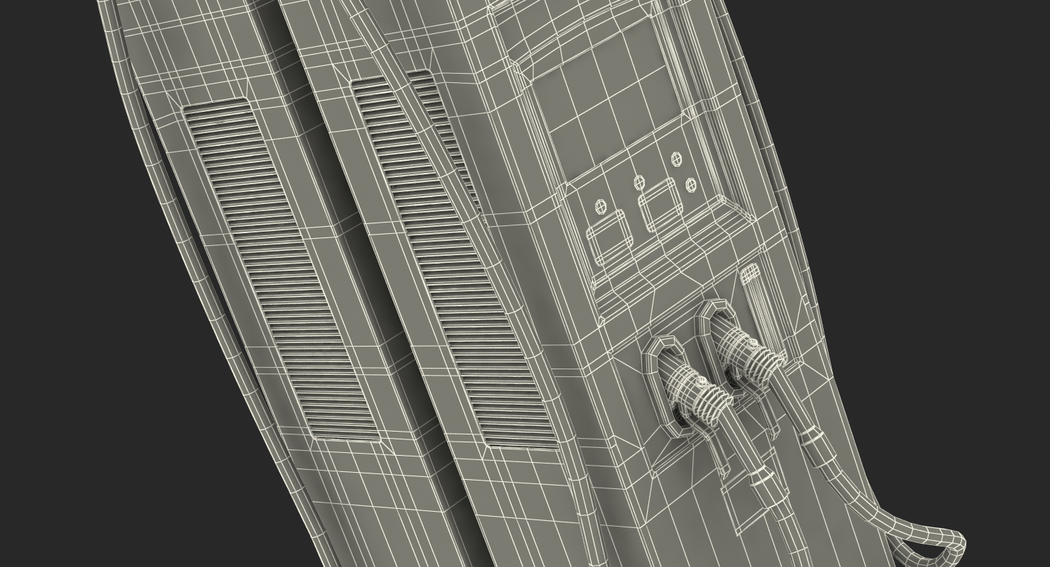 EV Charging Station 3D model