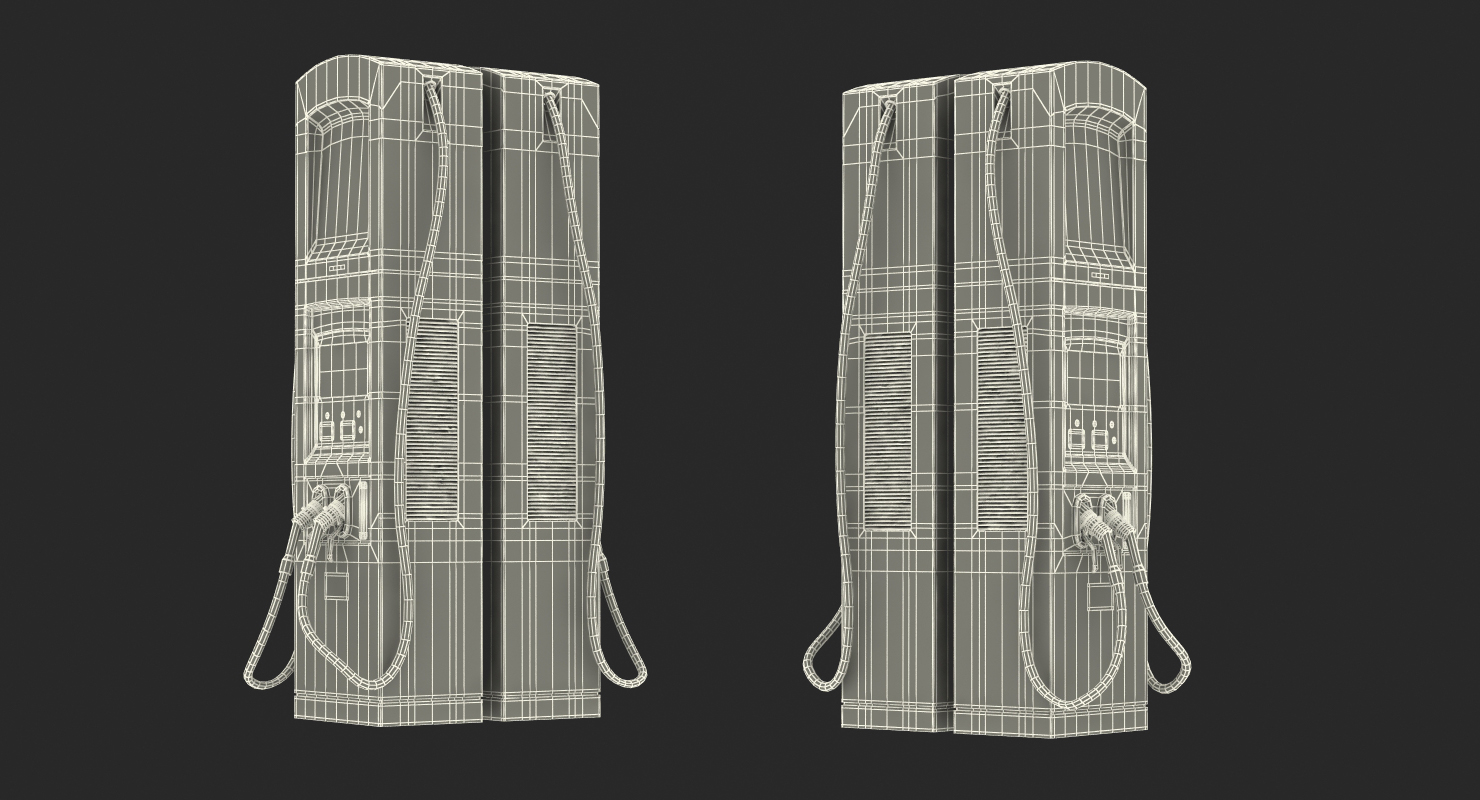 EV Charging Station 3D model
