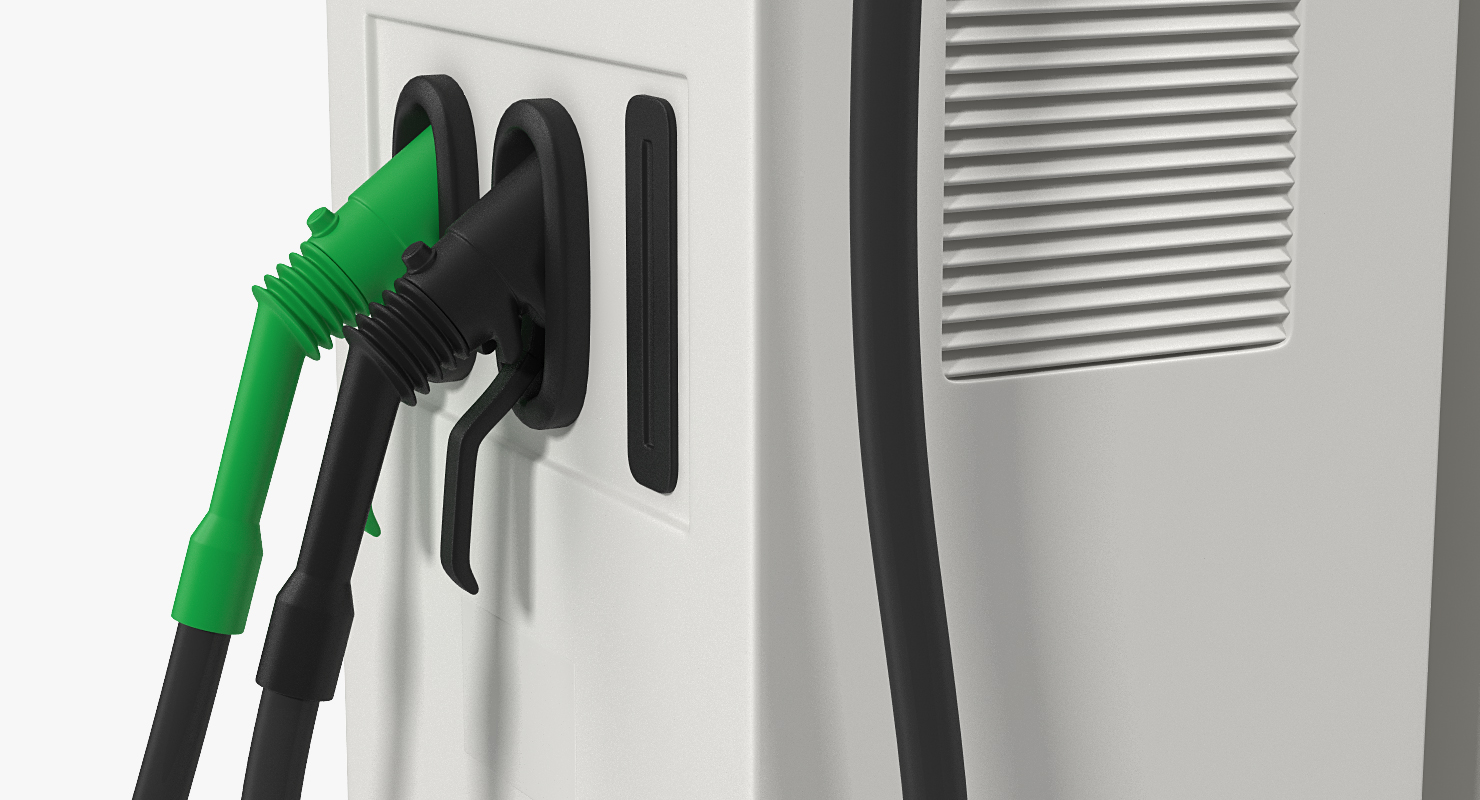 EV Charging Station 3D model