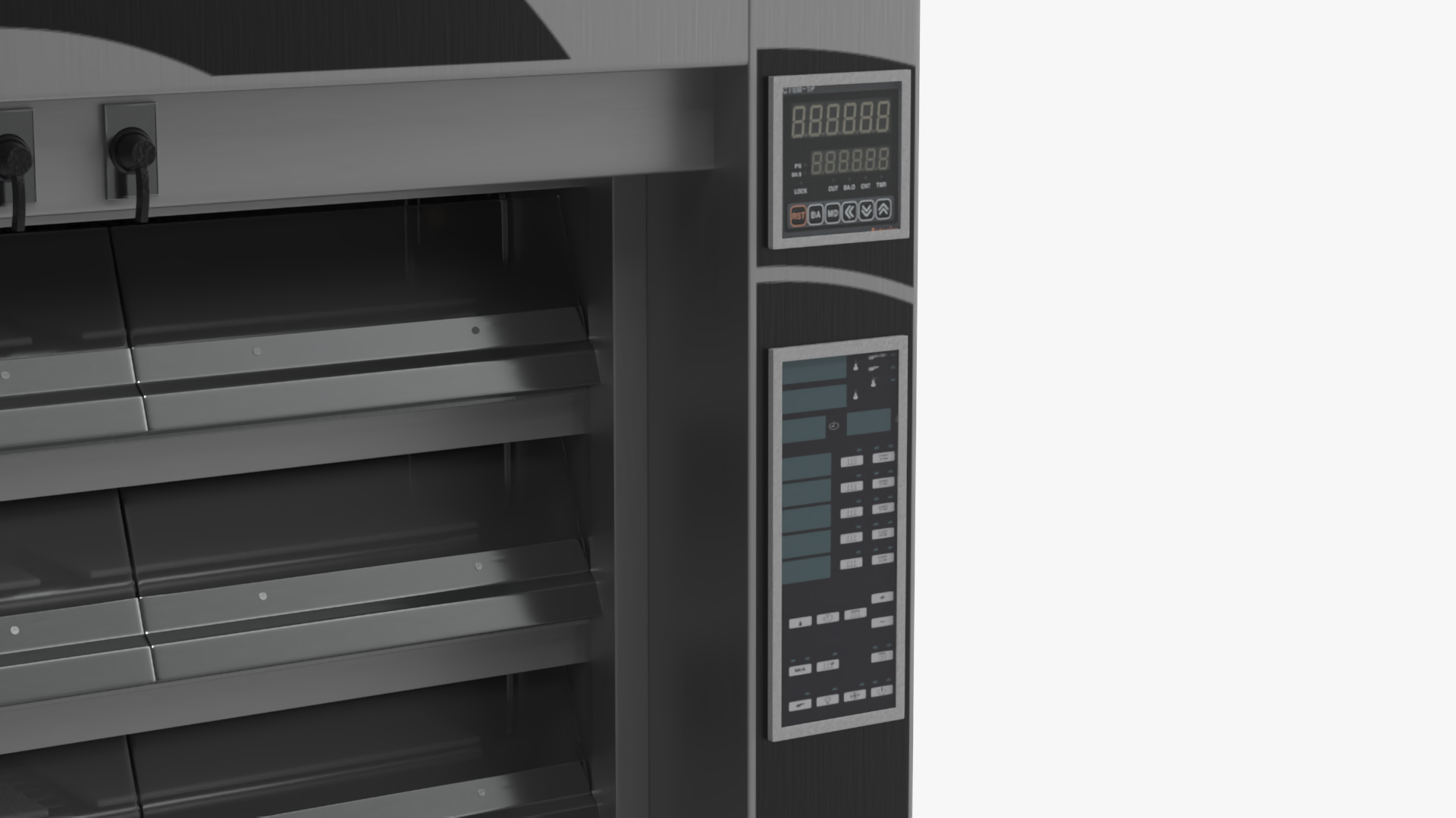 3D Industrial Bakery Oven Mondial Forni
