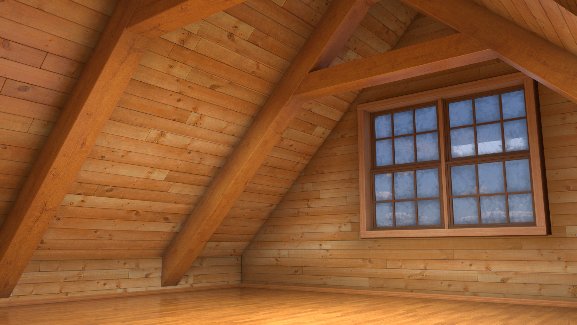 Wooden Log Home - view 5