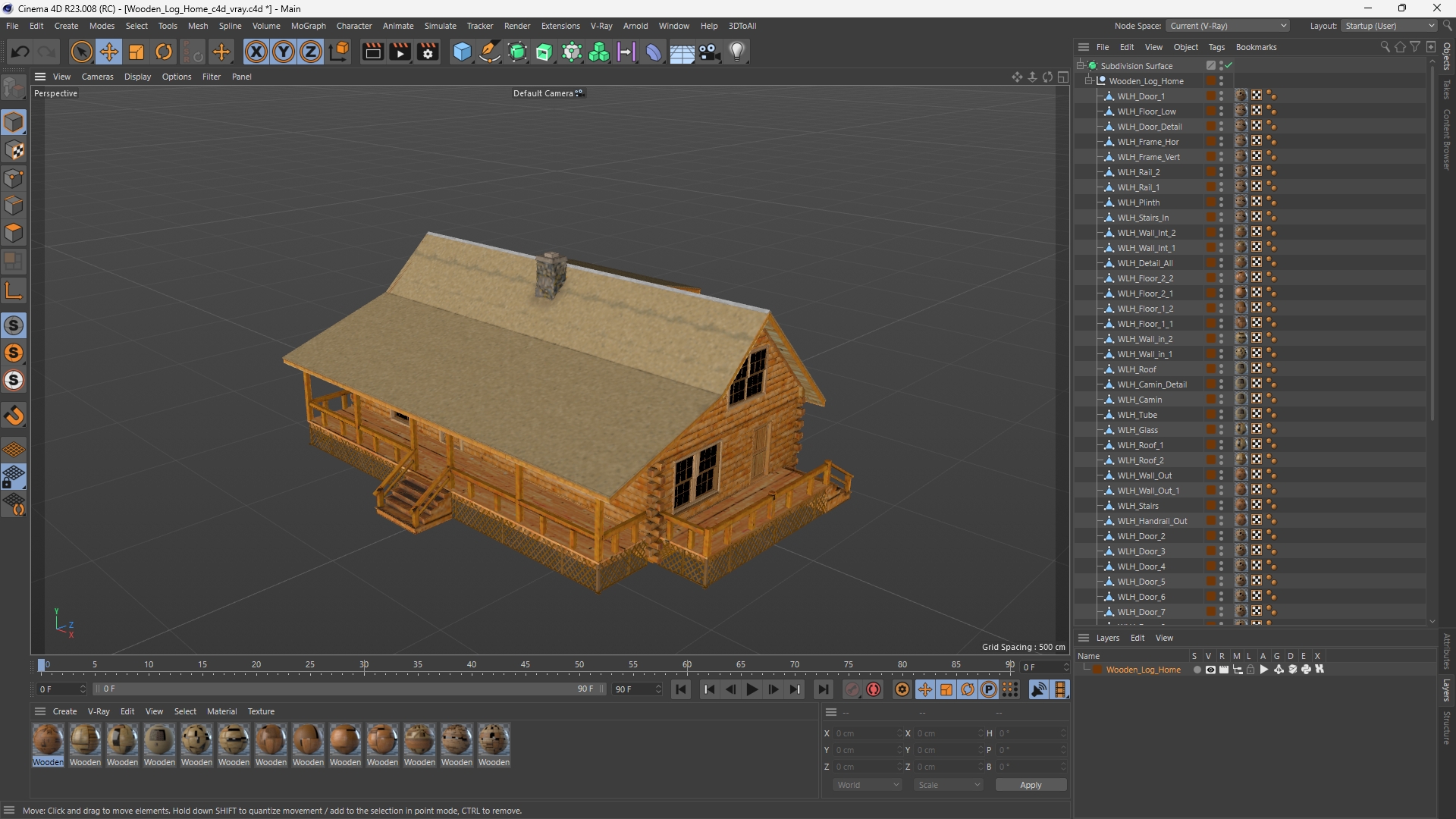 Wooden Log Home - view 12