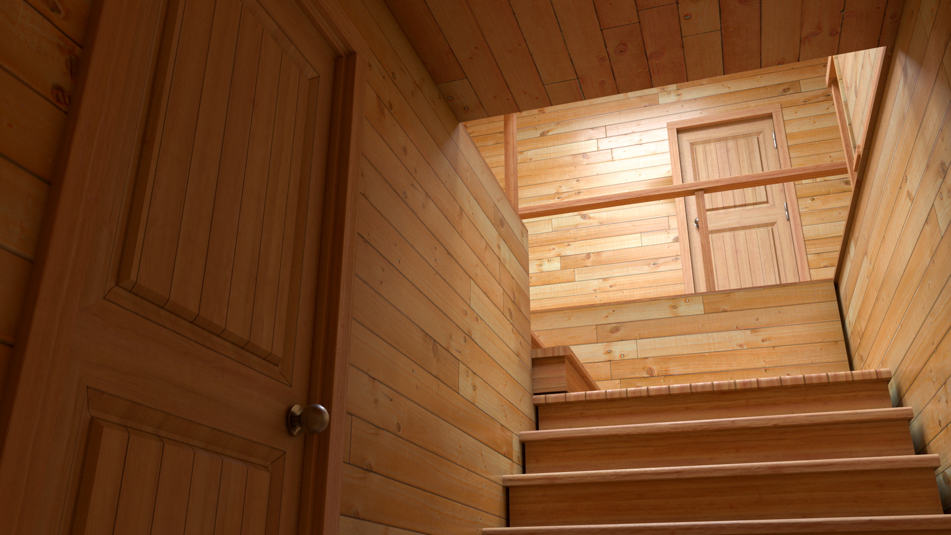 Wooden Log Home - view 9
