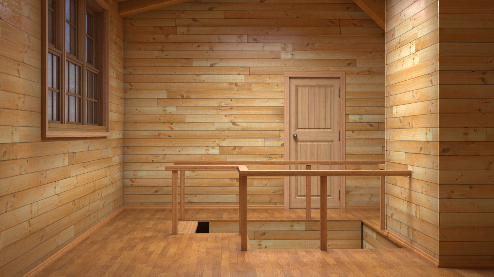 Wooden Log Home - view 7