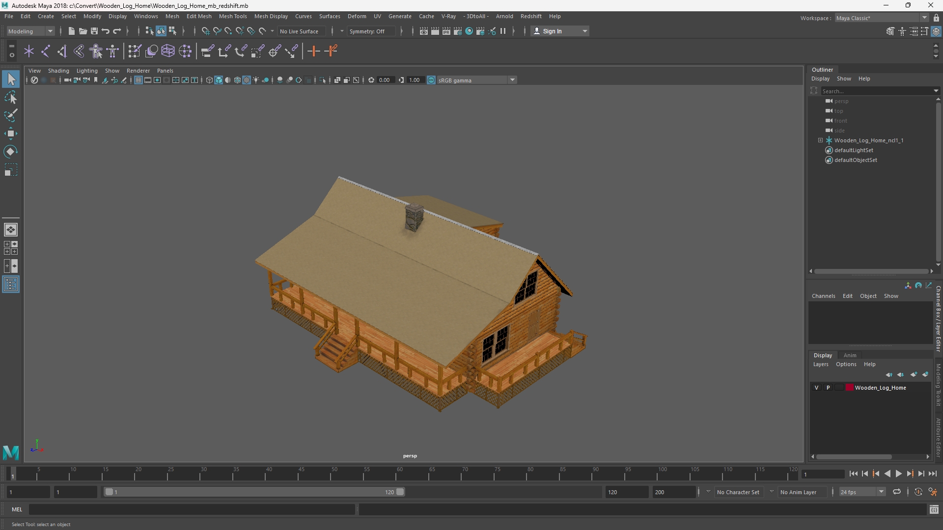 Wooden Log Home - view 11