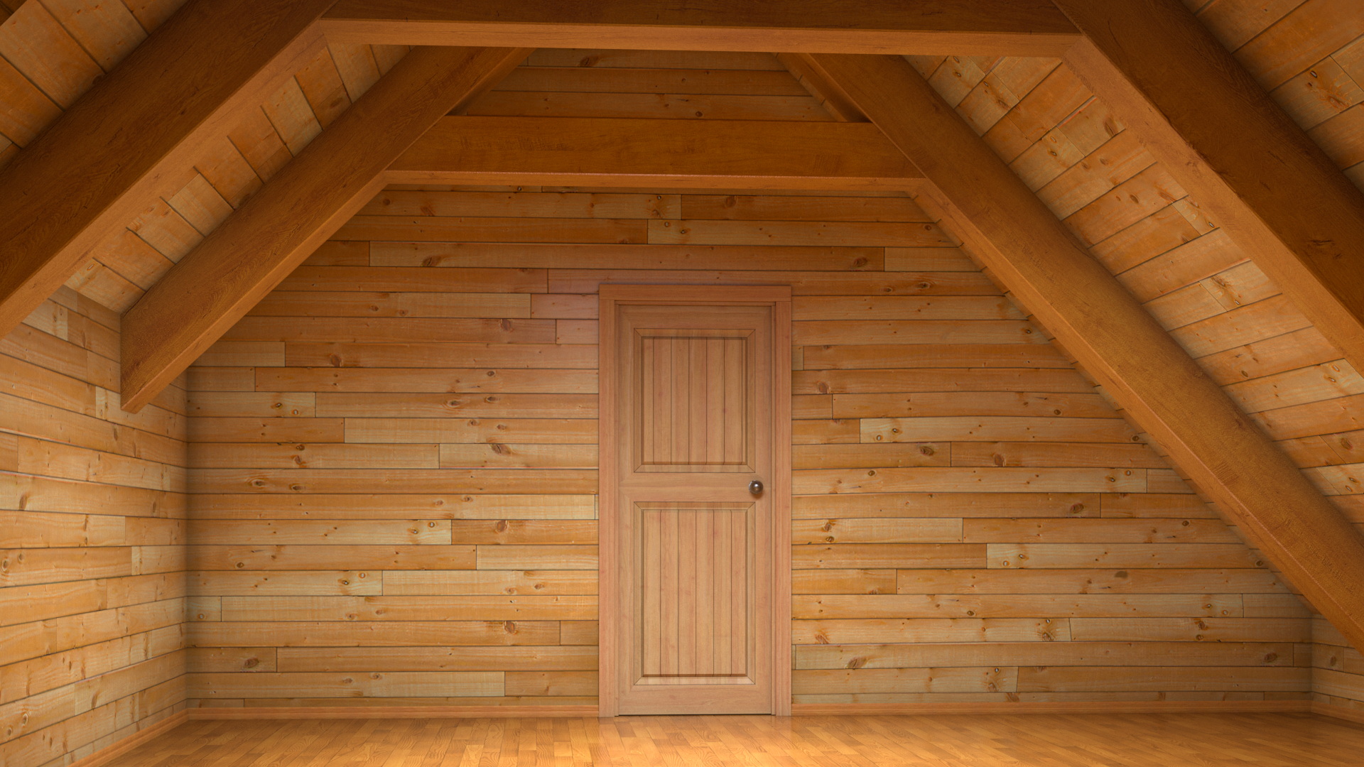 Wooden Log Home - view 6