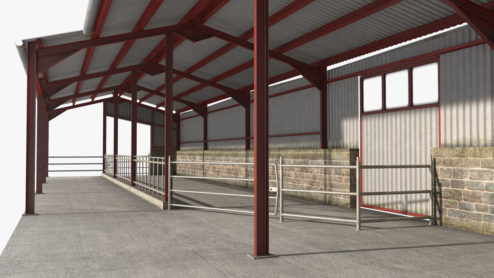 Farmer Hangar Building 3D
