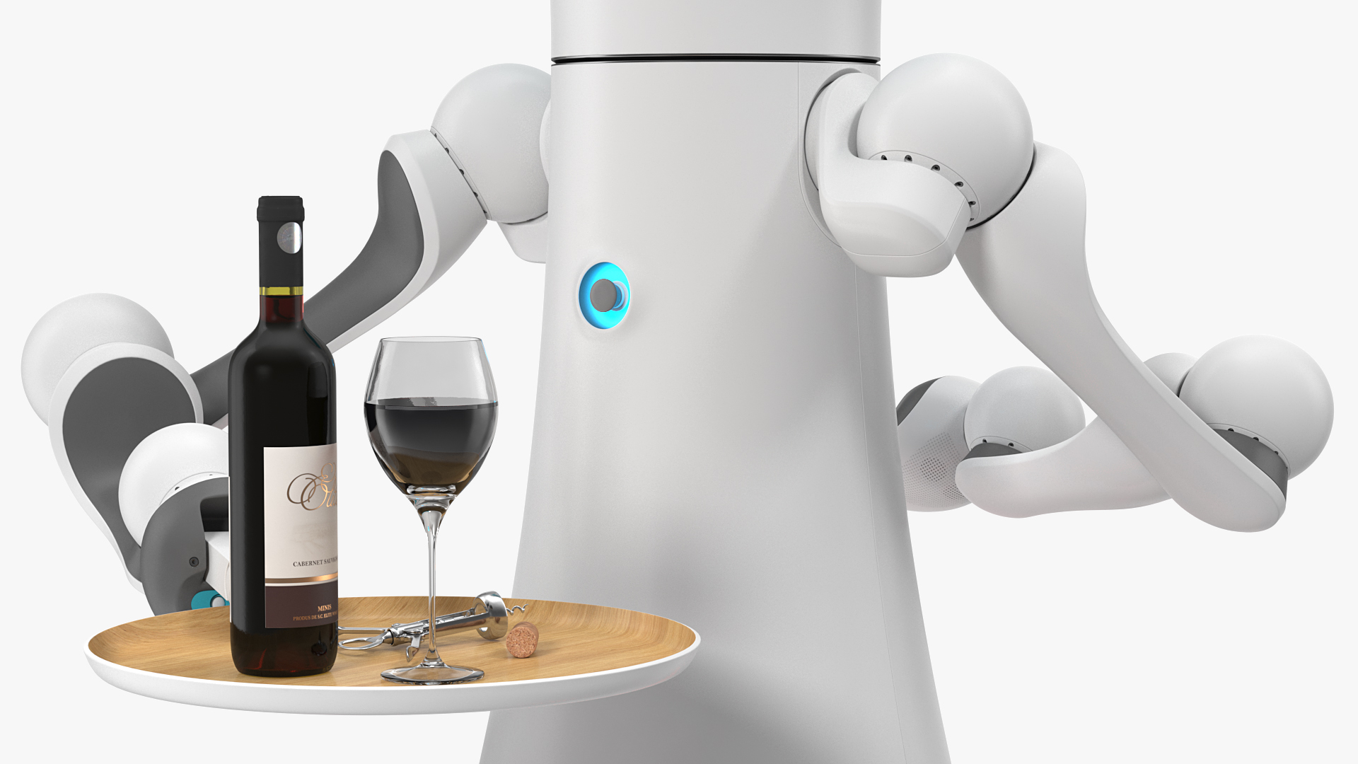 3D Modular Service Robot Bartender