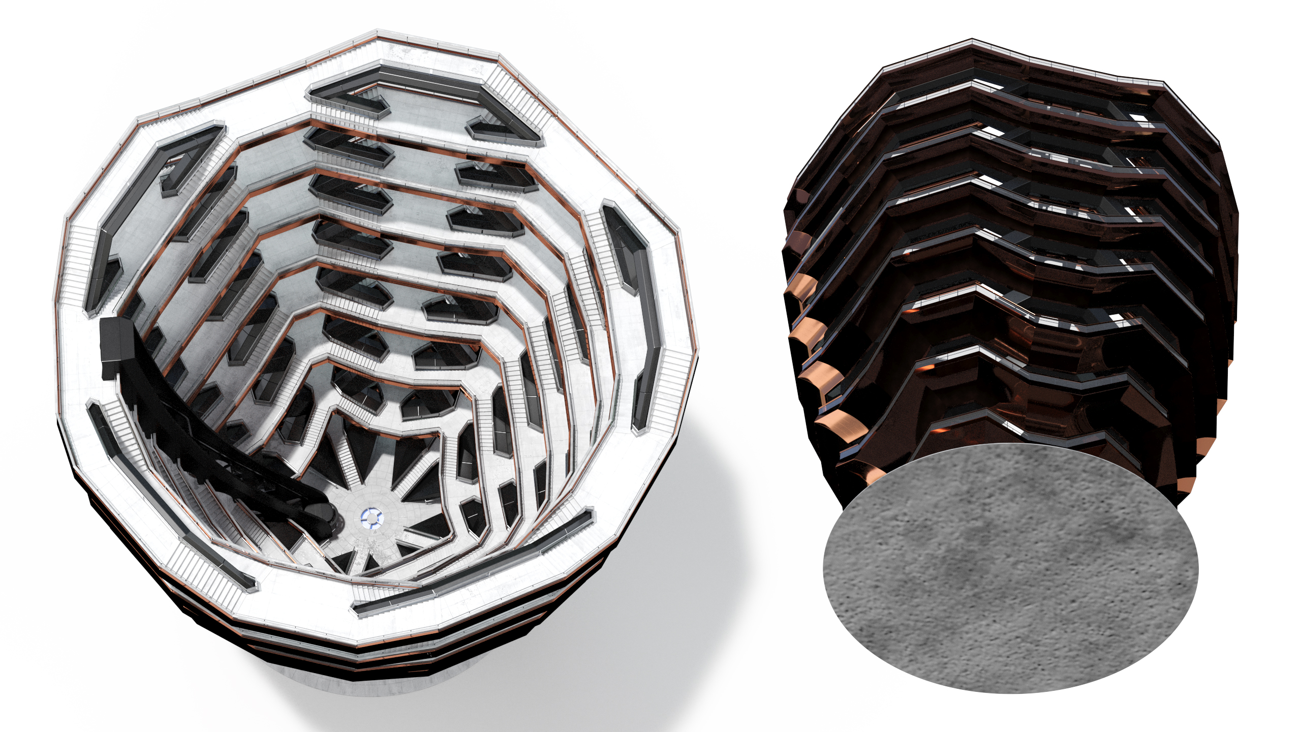 Vessel Building Nyc 3D model