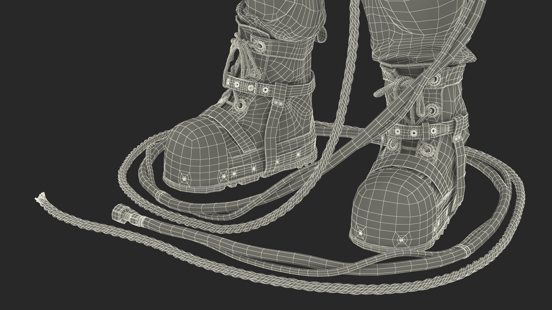 3D Old Rusty Diving Suit