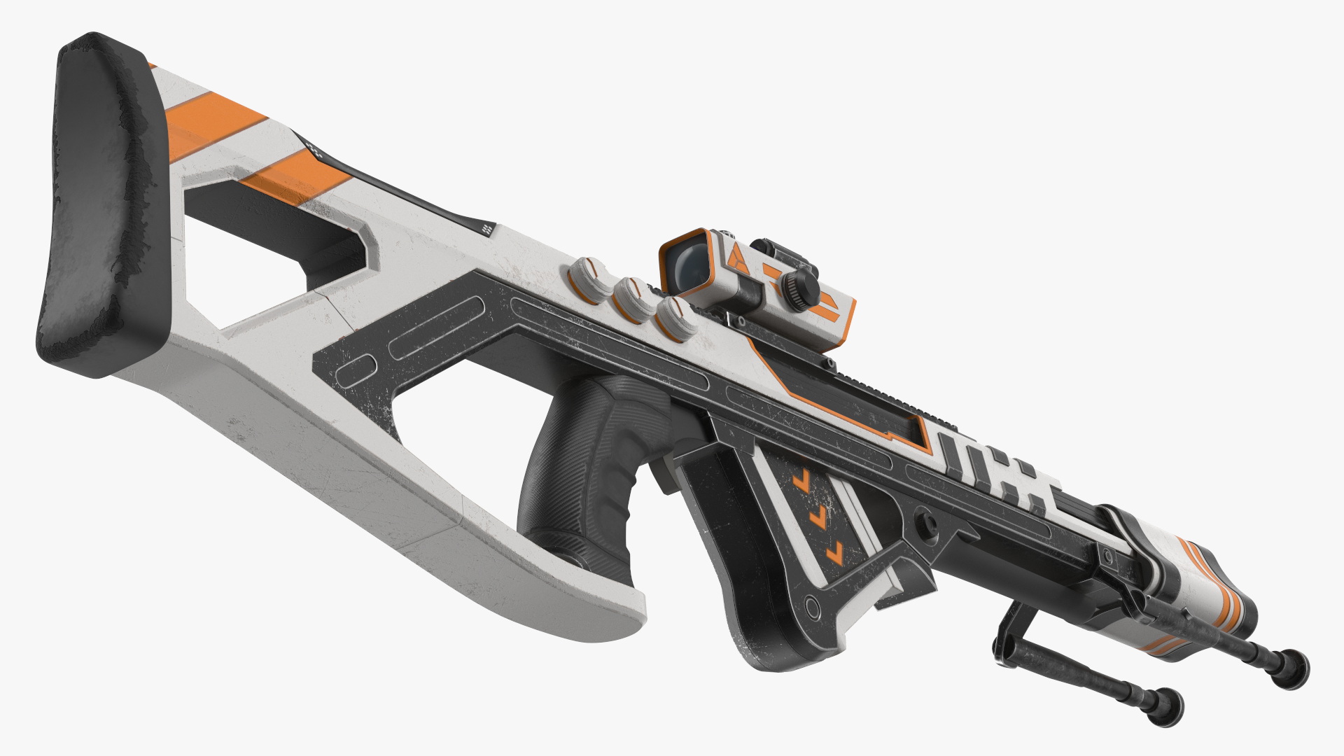 3D model Futuristic Assault Weapon