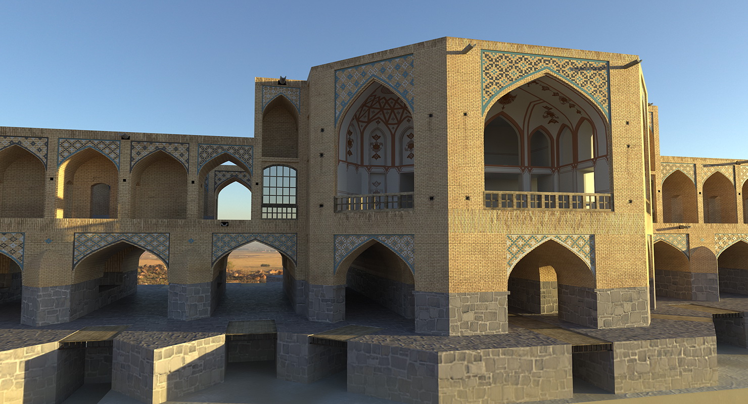 Khaju Bridge 3D