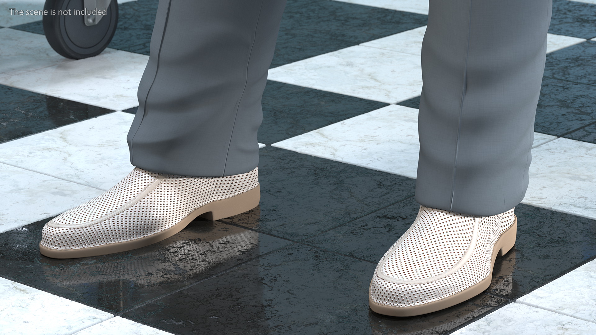 3D African American Male Doctor model