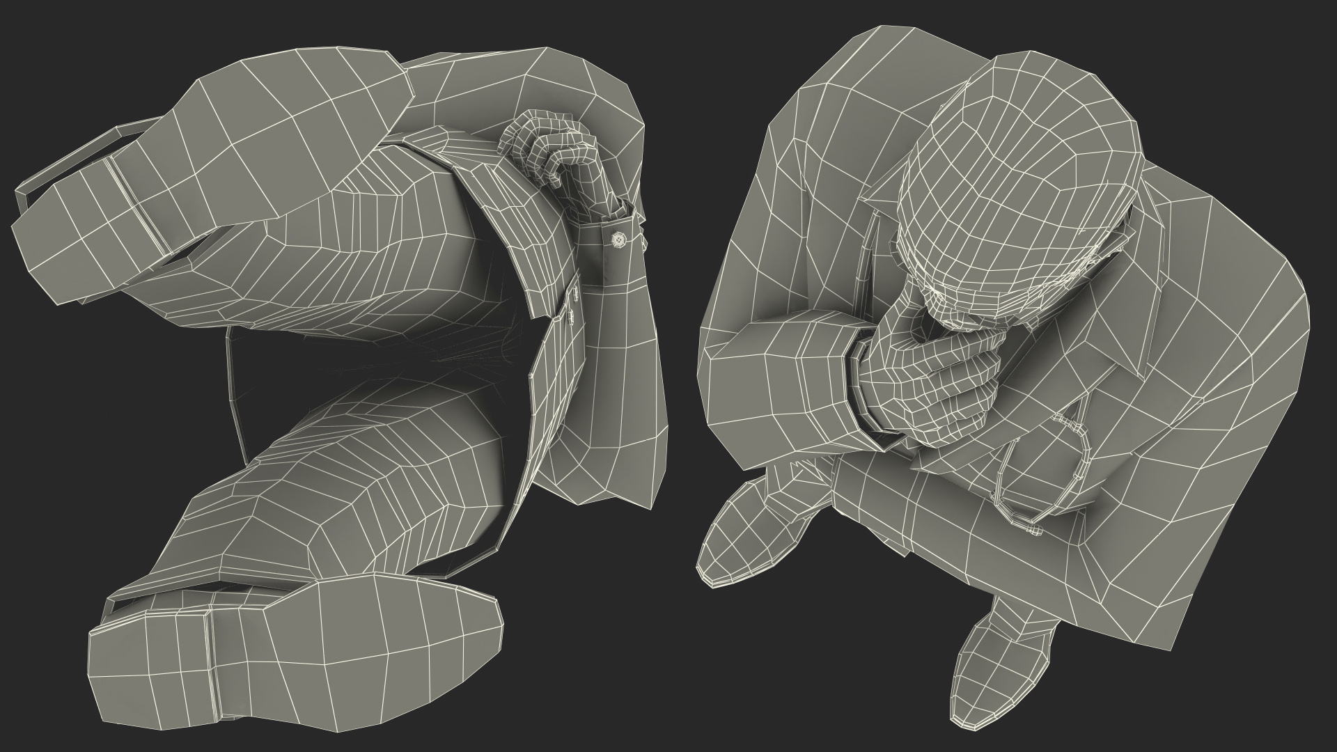 3D African American Male Doctor model