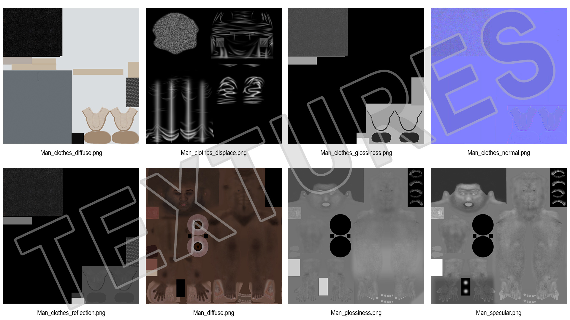 3D African American Male Doctor model