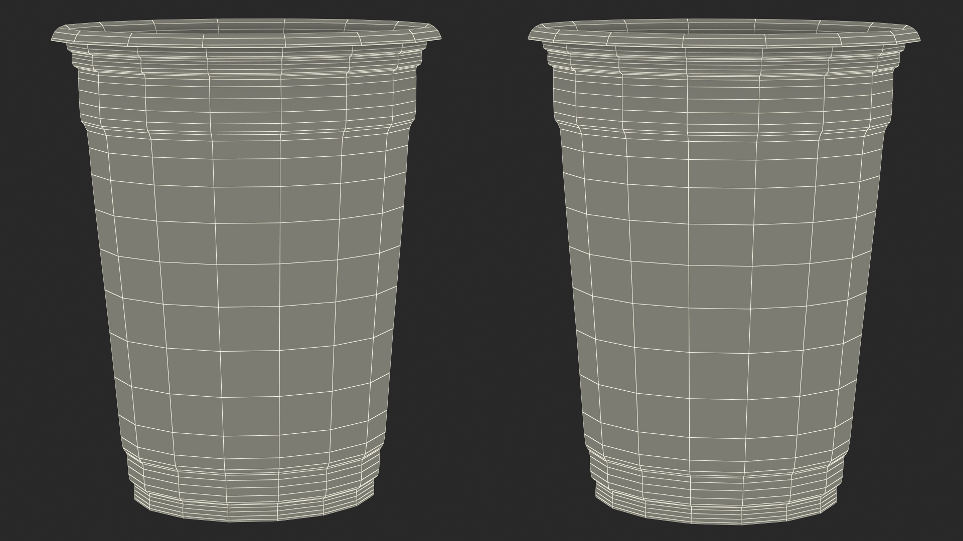 3D Plastic Cup Your Text Blue