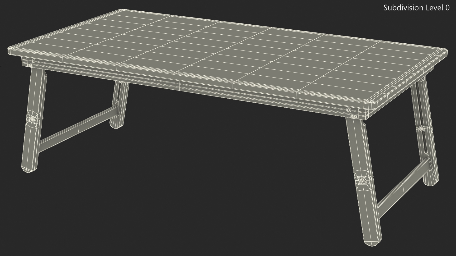 3D Large Size Laptop Desk Nnewvante Table model