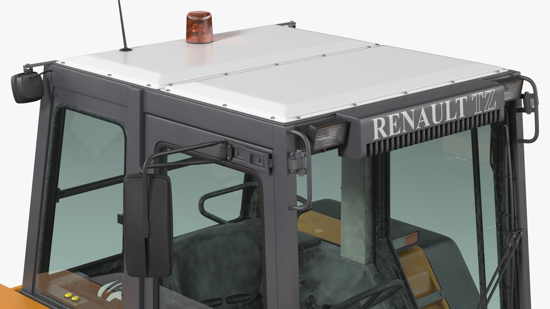 3D model Renault 160-94 Wheel Tractor Clean Rigged for Maya