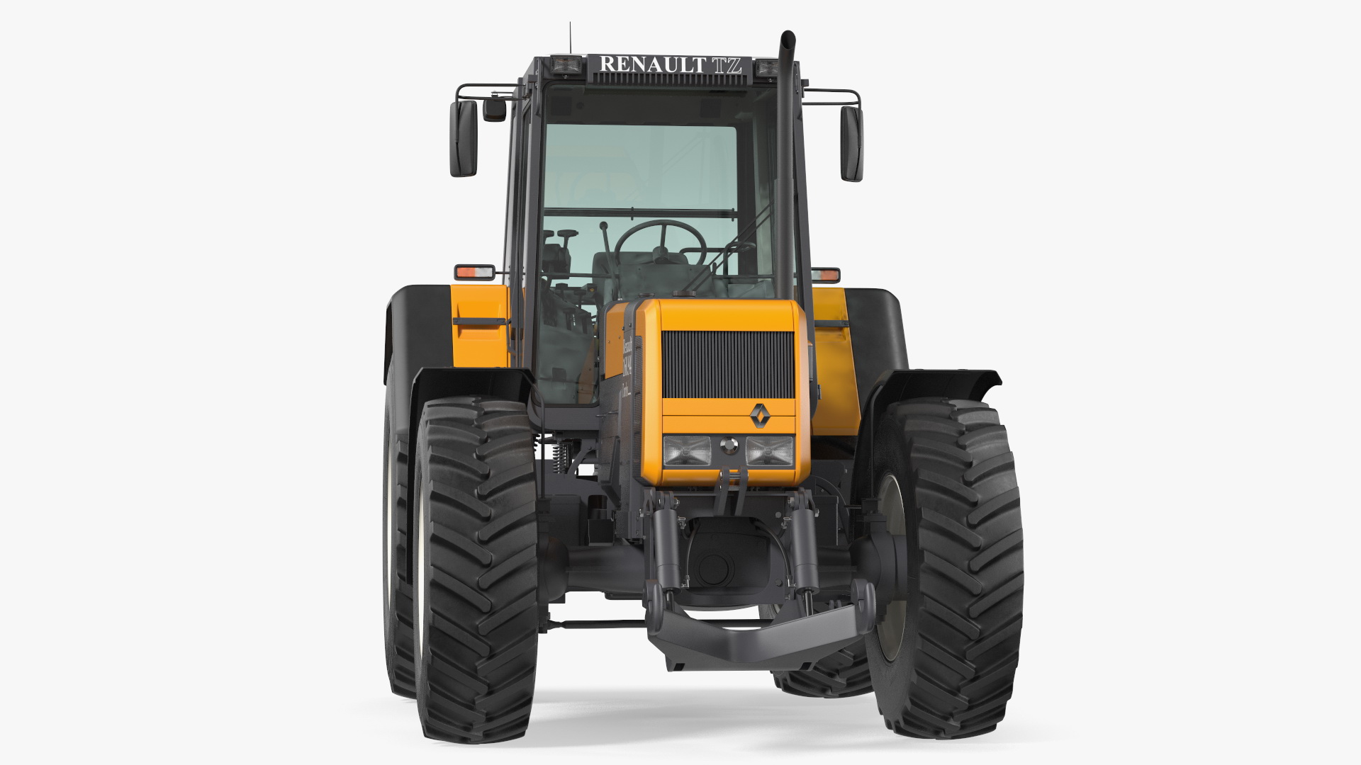 3D model Renault 160-94 Wheel Tractor Clean Rigged for Maya