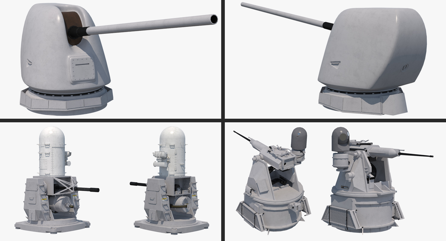 3D model Arleigh Burke Destroyer Decatur DDG 73 Rigged