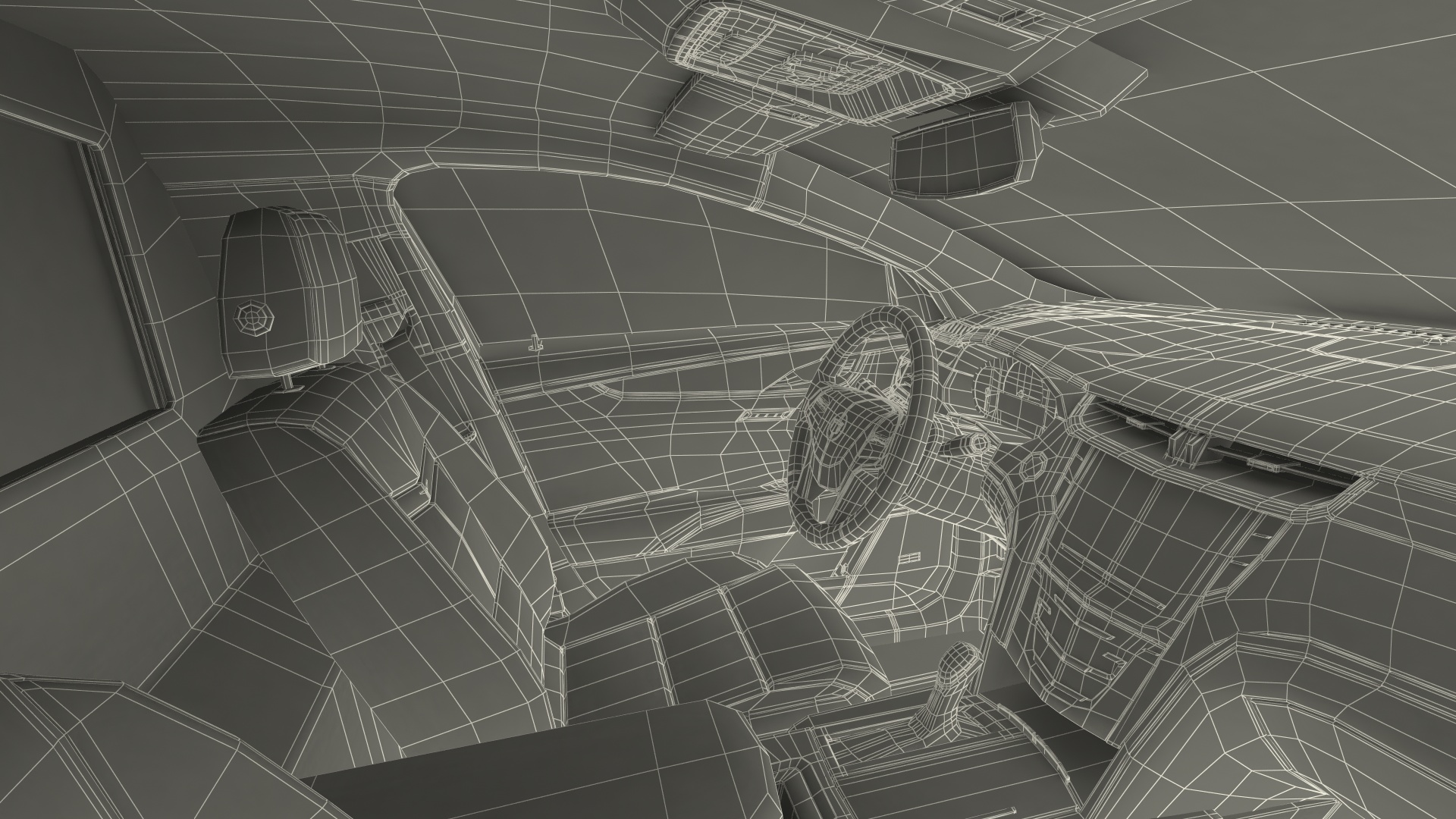 Cadillac Platinum Phoenix Hearse 2019 Rigged 3D model